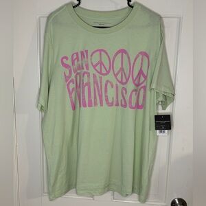 Grayson Threads Mint Green Tee San Francisco Sz 2X